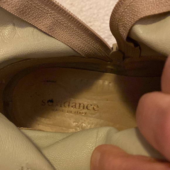 Sundance suede celadon short boots - Picture 4 of 5